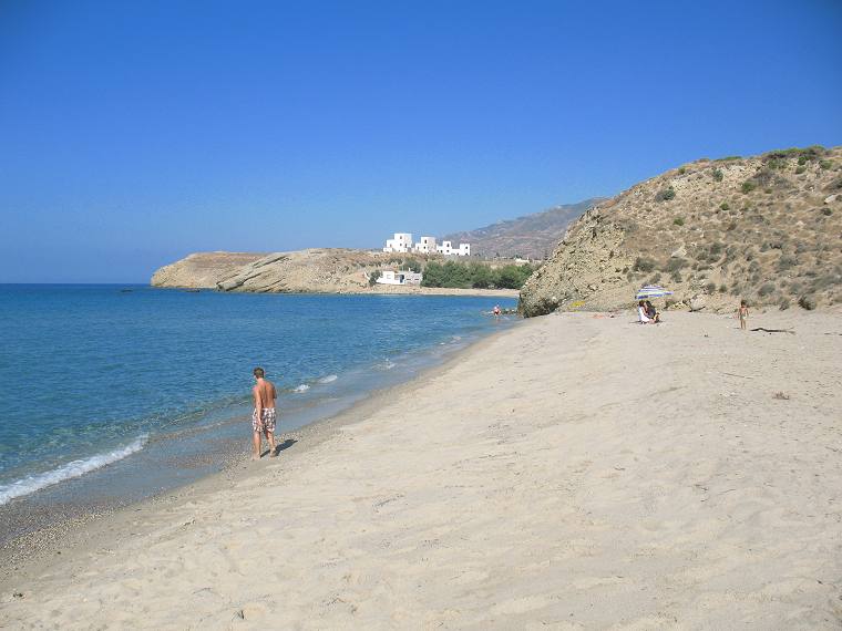 Eggares and Amitis Beach in Naxos